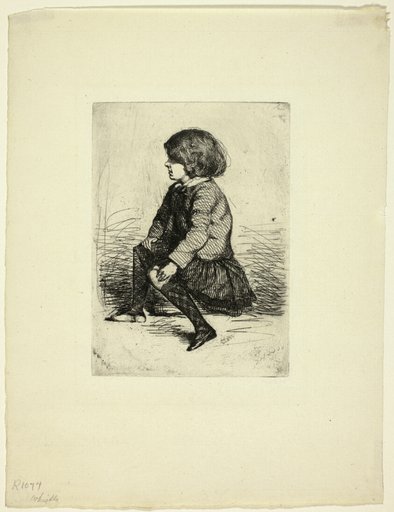 Seymour Haden, Jr, Seated
