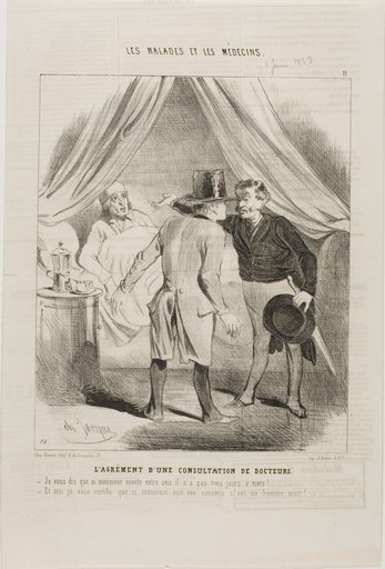 The Pleasure of a Doctors' Consultation (plate 11)