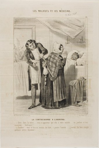 Contraband at the Hospital (plate 26)
