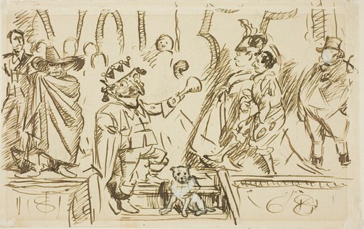 Study for Title Page, from Punch, Volume 55
