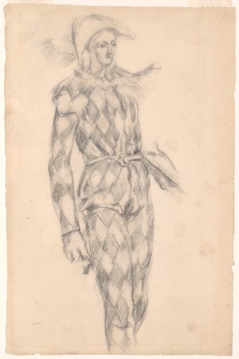 Study of a Harlequin