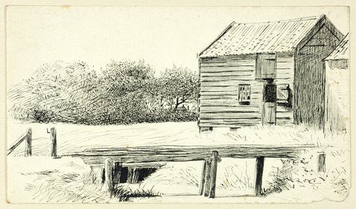 Barn and Bridge