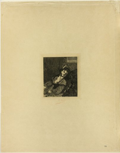 Woman with a Scottish Hat
