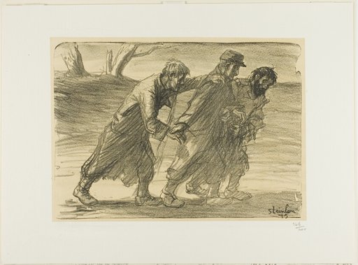 Three Comrades, plate five from Actualités