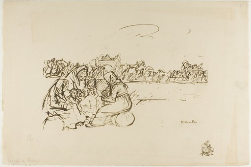 Evacuees from Verdun, plate thirty from Actualités