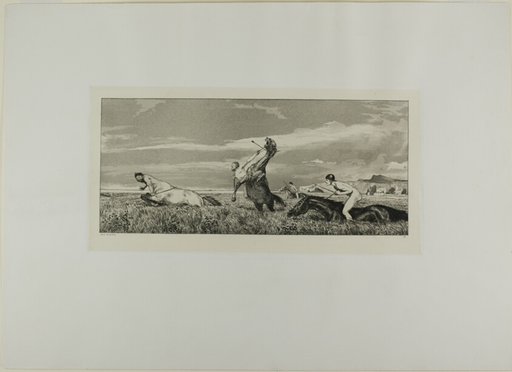 Pursued Centaur, plate three from Intermezzos