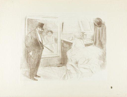 Dancer's Dressing Room, Second Plate
