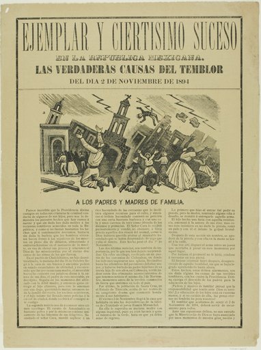 Ejemplar y ciertisimo suceso en la Republica Mexicana (Exemplary and Truest Success in the Mexican Republic)