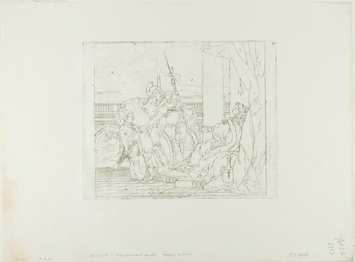 Aeneas Introduces His Son Ascanius to Dido