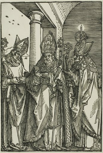 Saints Nicholaus, Ulrich, and Erasmus