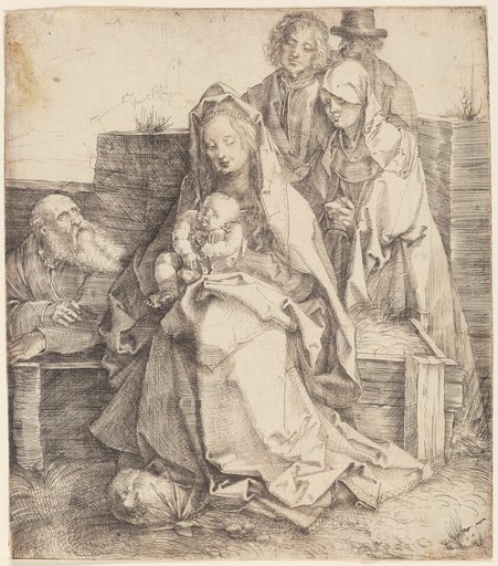 The Holy Family with St. John, the Magdalen and Nicodemus