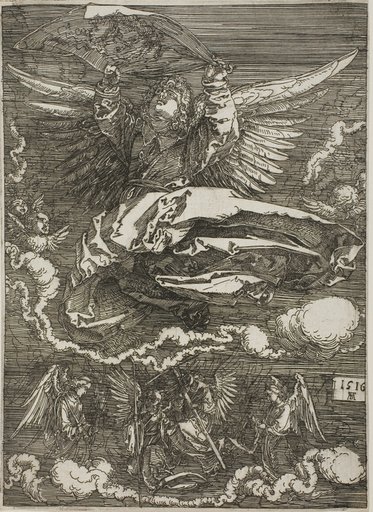 Sudarium Spread Out by an Angel