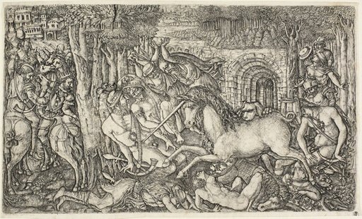 A King Pursued by the Unicorn
