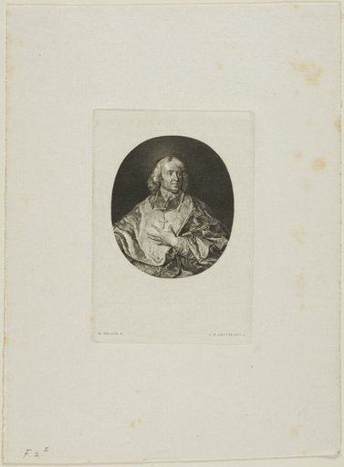J-B. Bossuet: Bust Portrait
