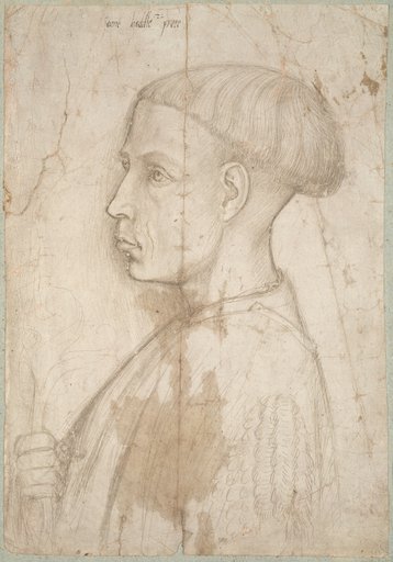 Bust of a Young Man in Profile