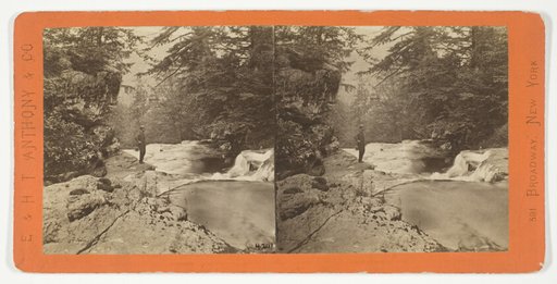 Looking Down the Kauterskill, from the New Laurel House, No. 4202 from the series "The Glens of the Catskills"