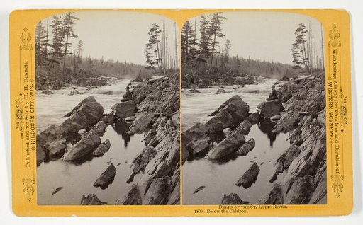 Below the Caldron, No. 1809 from the series "Dells of the St. Louis River"
