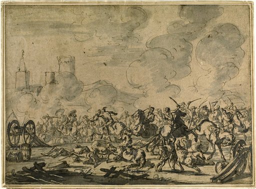 Cavalry and Artillery Battle