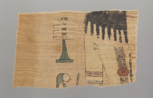 Fragment of a Mummy Shroud