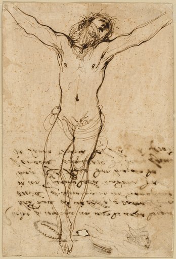 Christ on the Cross: Study for the Crucifixion with Saints