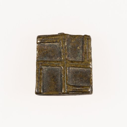 Goldweight with a Geometric Design