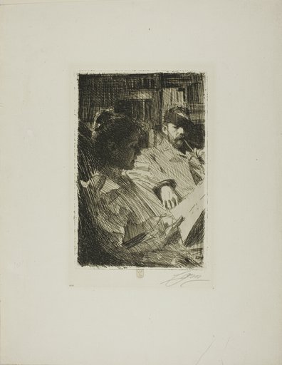 Reading (Mr. and Mrs. Ch. Deering)