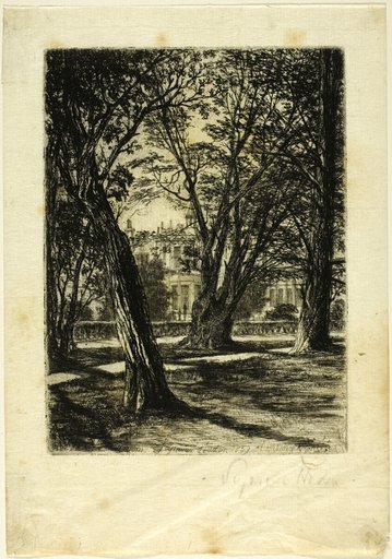 Kensington Gardens, No. I (small plate)