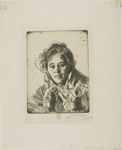 Young Girl from Mora (Kråkberg's Anna)