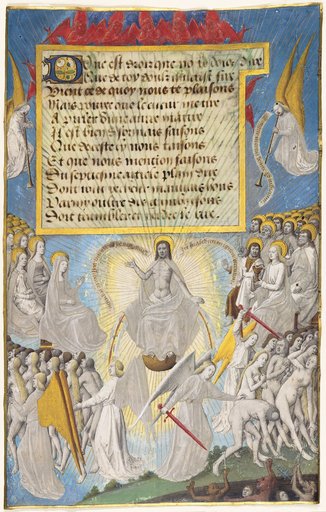 The Last Judgment from Les Sept Articles de la Foi by Jean Chappuis