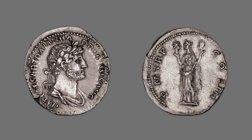 Denarius (Coin) Portraying Emperor Hadrian