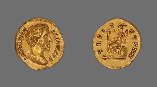 Aureus (Coin) Portraying Emperor Antoninus Pius