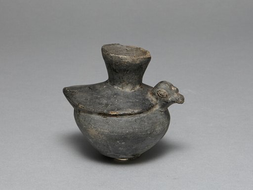 Blackware Jar in the Form of a Bird