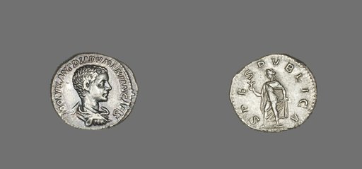 Denarius (Coin) Portraying Diadumenian