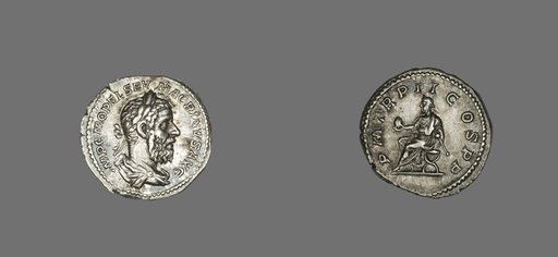 Denarius (Coin) Portraying Macrinus