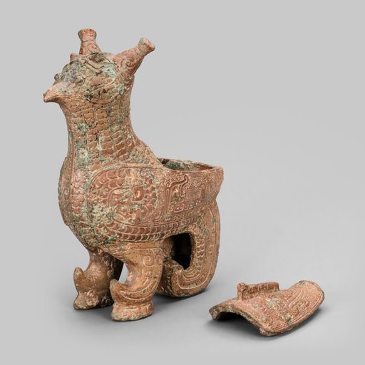 Bird-Shaped Container (zun)