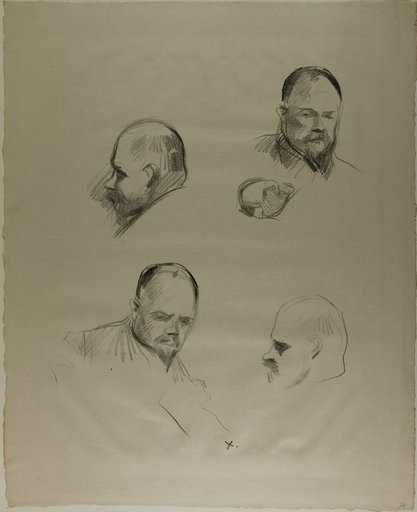 Ambroise Vollard, Four Sketches