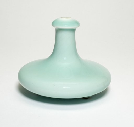 Vase with Flattened Body