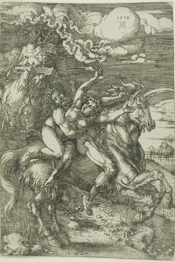 The Abduction of Proserpine on a Unicorn
