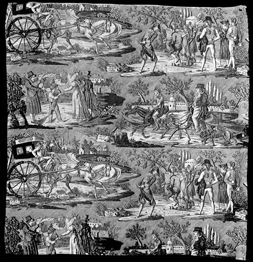 La Route de St. Cloud ou de Poissy (Furnishing Fabric)