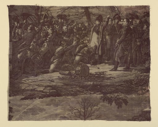 Le Retour de L'Ile d'Elbe (The Return from the Isle of Elba) (Furnishing Fabric)
