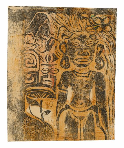 Tahitian Idol—the Goddess Hina