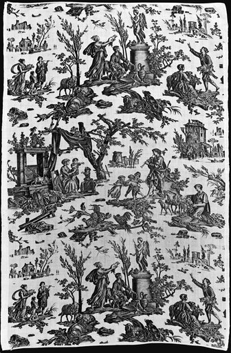 Le Sacrifice à l'Amour (Offrande à l'Amour) (Furnishing Fabric)