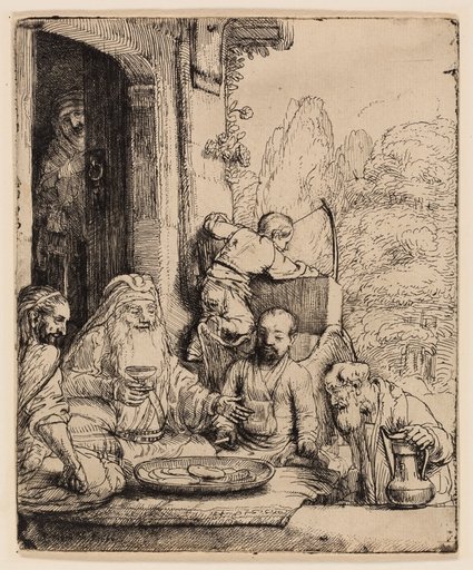 Abraham Entertaining the Angels