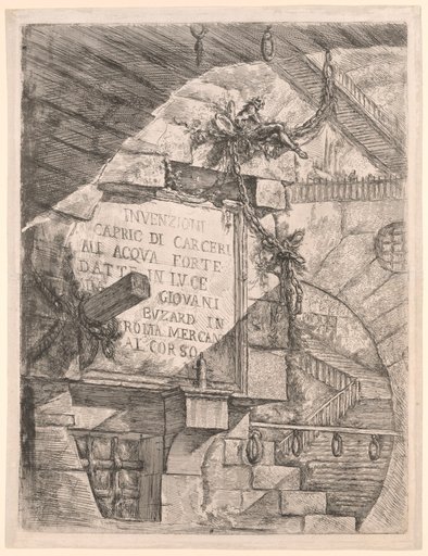 Title Page from Imaginary Prisons