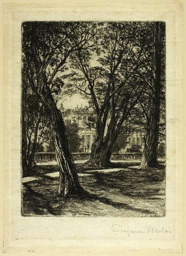 Kensington Gardens, No. I (small plate)