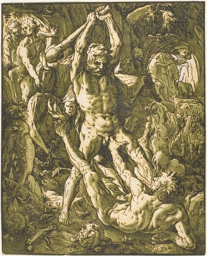 Hercules Killing Cacus