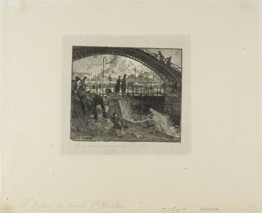 Lock of the Canal Saint-Martin