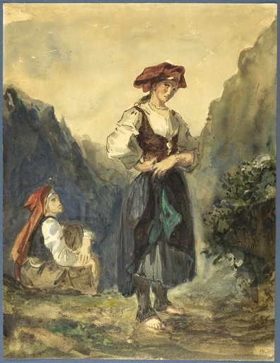 Peasant Women from the Region of the Eaux-Bonnes