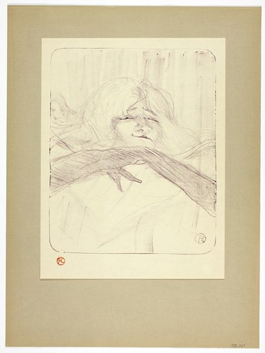 Linger, longer, loo, plate seven from Yvette Guilbert
