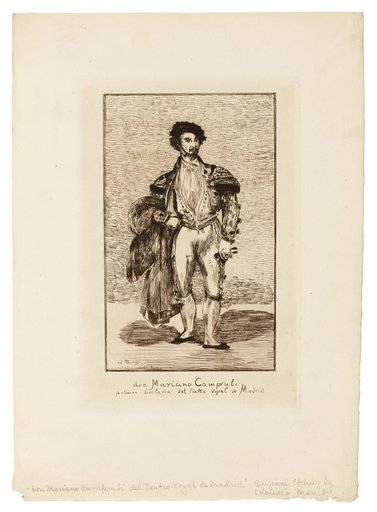 The Ballet Dancer (Don Mariano Camprubi)